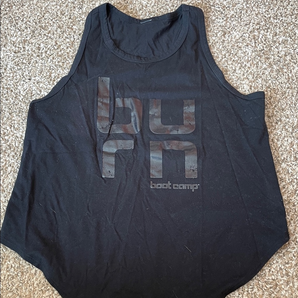 Black Burn Boot Camp Women's Tank Top